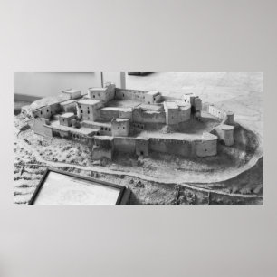 Póster Modelo de los Chevaliers del DES de Krak, modelo