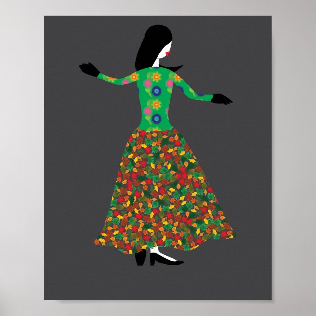 Póster Modelo de Moda 01 (Frente)