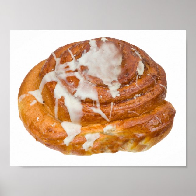 Póster Modelo de Rollo de Canela (Frente)
