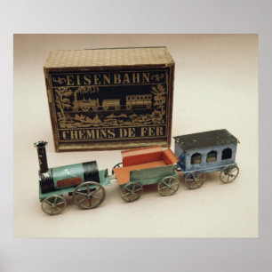 Póster Modelo ferroviario, c.1870