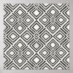 Póster Modelo salvaje africano