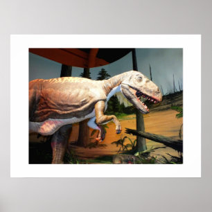 Póster Modelo T. rex