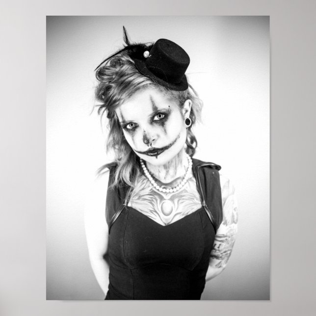 Póster Modelo Tattooed - Ashley Lynn (Frente)