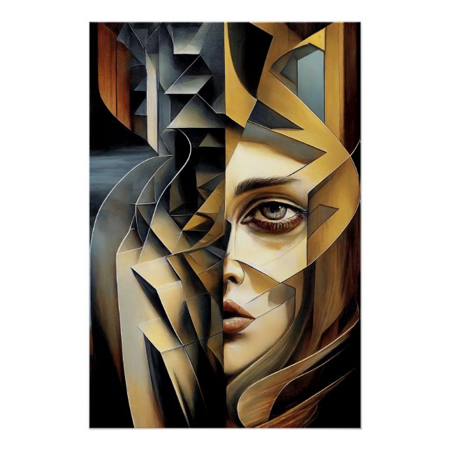 Póster Modern Abstractions (Anverso)