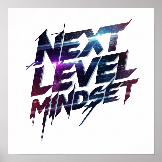 Póster Modern Ambition and Hustle Graphic (Frente)