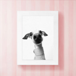 Póster Modern Custom Pet Photo | Meeko