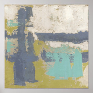 Póster Modern Free Expression Painting