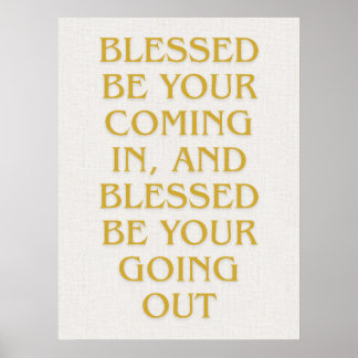 Póster Modern Gold Jewish Wall Art - Piece 1 of 3