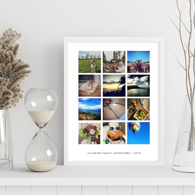 Póster Modern Instagram Photo Collage (Subido por el creador)