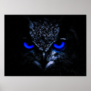 Póster Modern Mystical Owl
