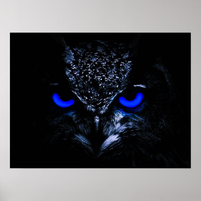 Póster Modern Mystical Owl (Frente)