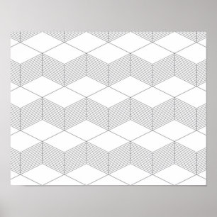 Póster Modern, simple, urban, trendy graphic design