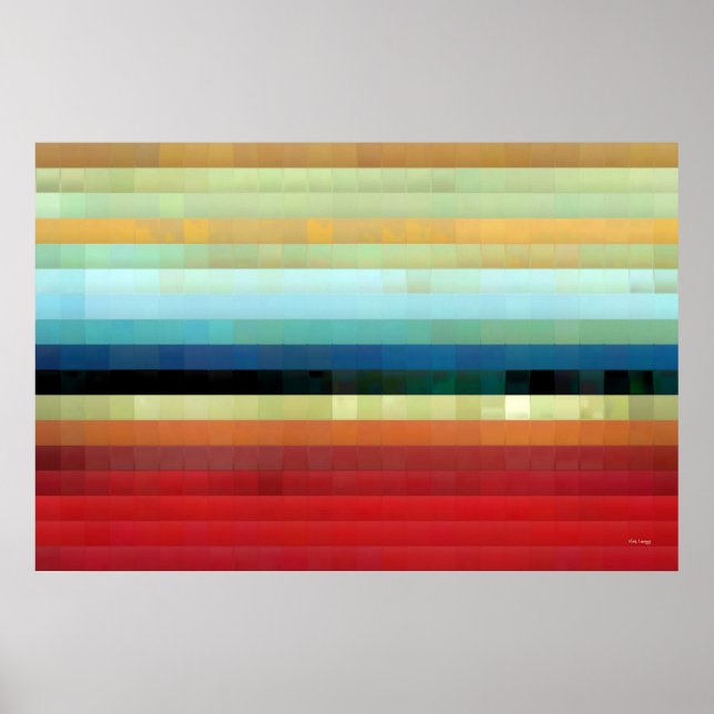 Póster Modern Tile Art #5, 2009 (Frente)