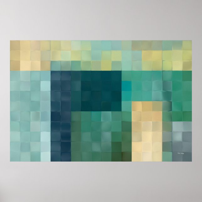 Póster Modern Tile Art #6, 2009 (Frente)