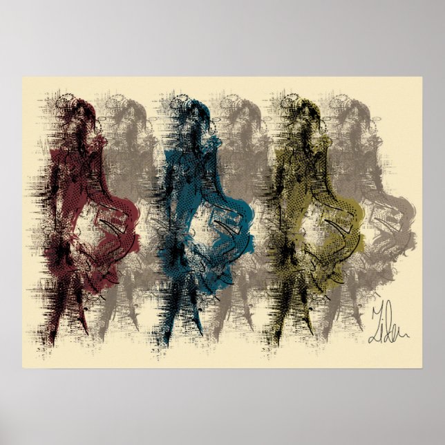 Póster Modern wall decor- poster (Frente)