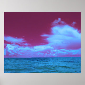 Póster Moderna playa Art 5