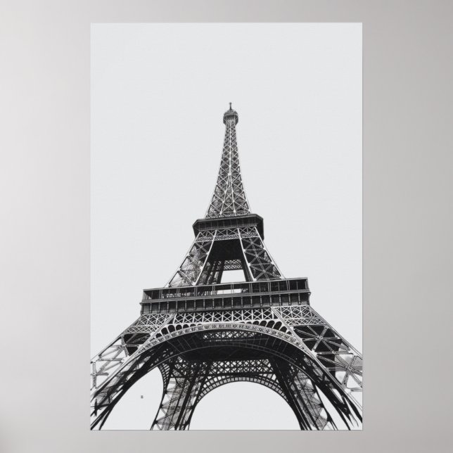 Póster Moderna Torre Eiffel París Francés (Frente)