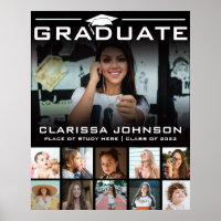 Moderno cree su propio Collage de fotos de graduac
