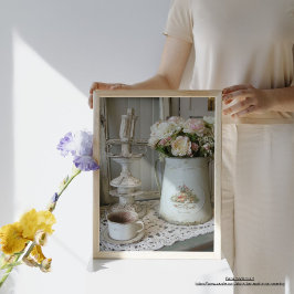 Póster Moderno estilo Shabby chic estilo fototipo