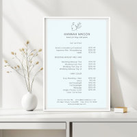 Moderno, Line Art, Woman, Leafy, Salon, Pricelista