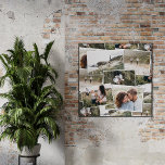 Póster Moderno minimo 5 foto elegante simple único<br><div class="desc">Moderna minimalista multi foto simple decoración de hogar familiar. Con espacio para 5 fotografías. Regalo ideal para mamáes,  papás,  abuelo,  abuela de cualquier familia,  Navidades,  aniversario,  cumpleaños,  Día de la Madre y día del padre.</div>