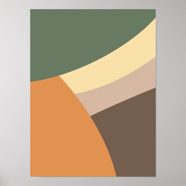 Póster moderno y minimalista (Frente)