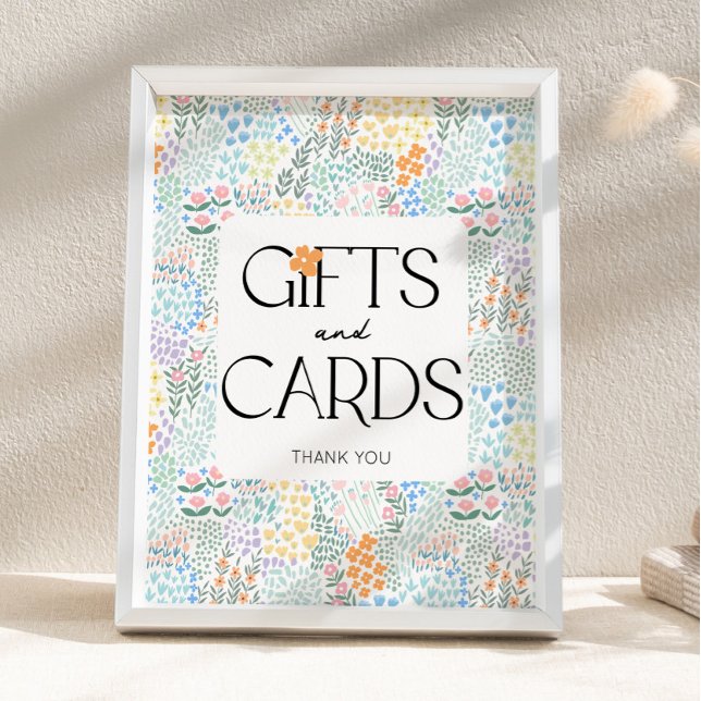 Póster Modernos Chicas florales Baby Shower Regalos y Rót (Subido por el creador)