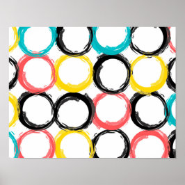 Póster Modernos, coloridos, frescos, únicos, modernos cír