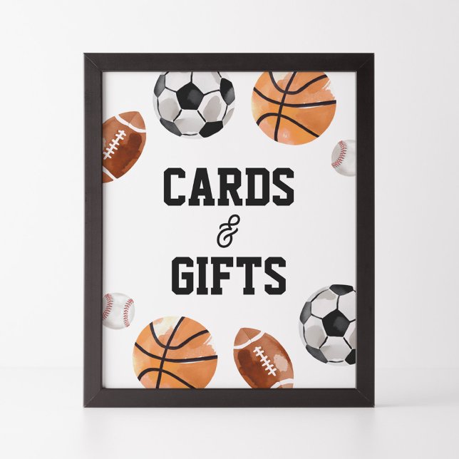 Póster Modernos niños deportivos Tarjetas de cumpleaños y (Subido por el creador)