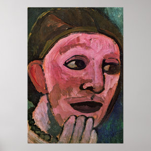 Póster Modersohn-Becker - autorretrato 1907