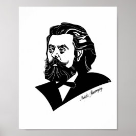 Póster Modest Mussorgsky