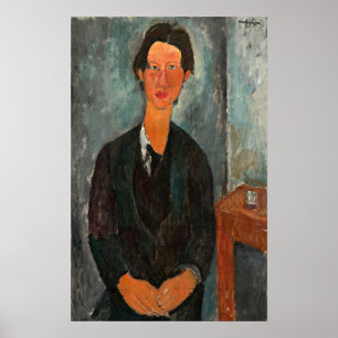 Póster Modigliani - Chaim Soutine 1917