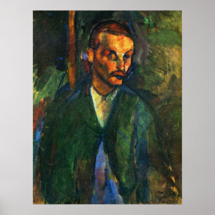 Póster Modigliani - El Mendigo De Livorno 1909
