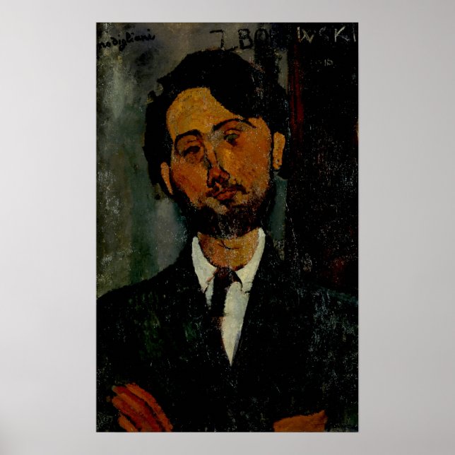 Póster Modigliani - Leopold Zborowski (Frente)