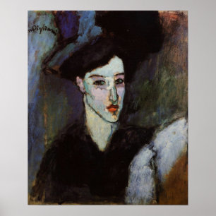 Póster Modigliani - Los Joyas 1908