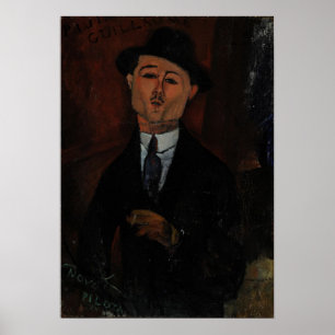 Póster Modigliani - Paul Guillaume 1915
