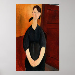 Póster Modigliani - Retrato De Paulette Jourdain 1919