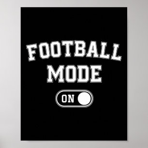 Póster Modo De Fútbol En La Divertida Reproducción De Ent