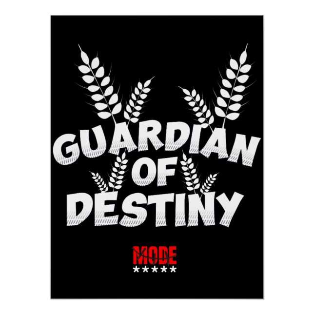 Póster Modo Guardián del Destino (Anverso)