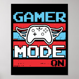 Póster Modo Jugadores Activado
