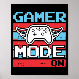Póster Modo Jugadores Activado
