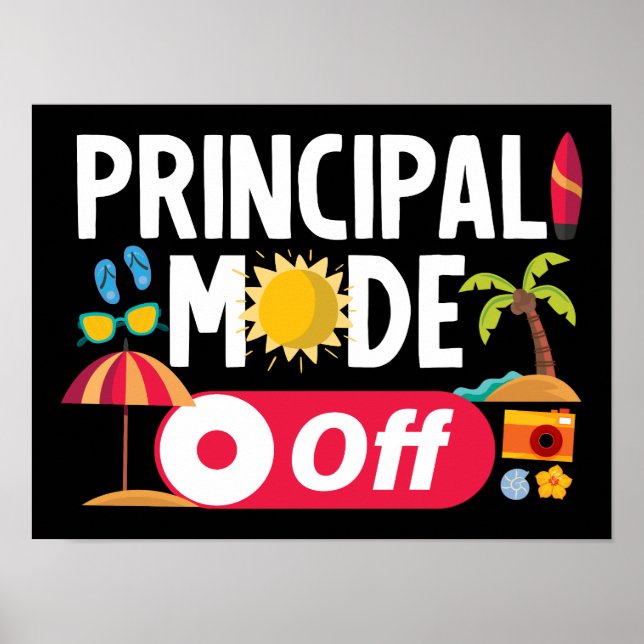 Póster Modo Principal Apagado El Último Día Del Verano Es (Frente)