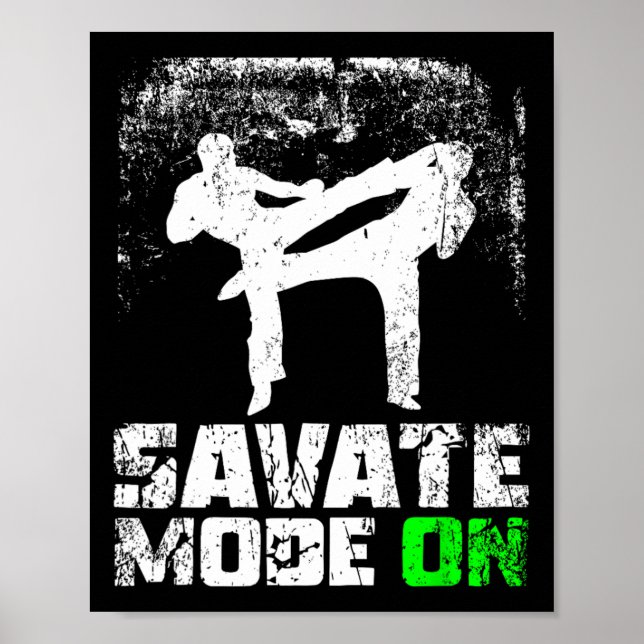 Póster Modo Savate Activado  (Frente)