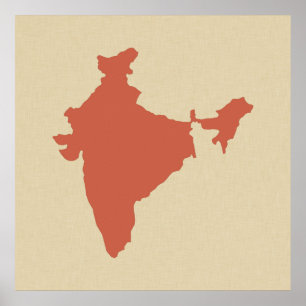 Póster Modos de especias corales en India