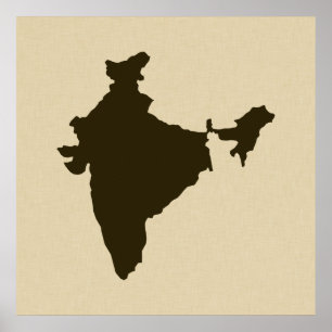 Póster Modos de especias de chocolate en India