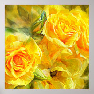Póster Modos de Rosa - Poster/impresión de Bella Artes de