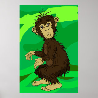 Póster Moe Monkey