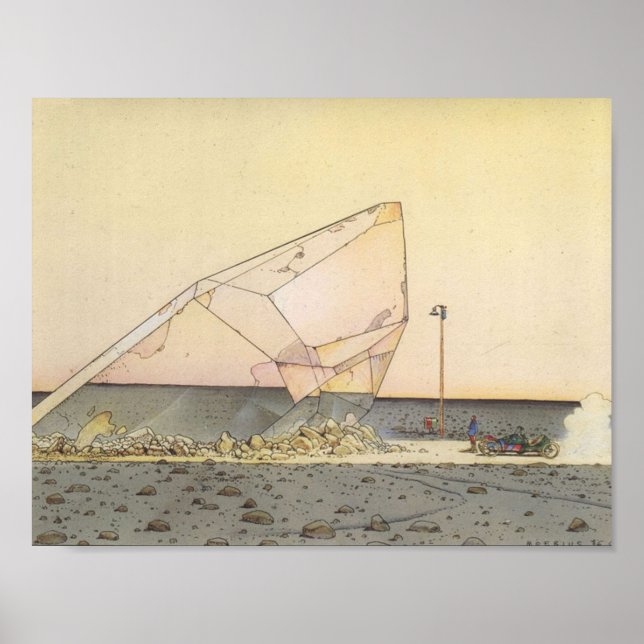 Póster Moebius Crystal (Frente)