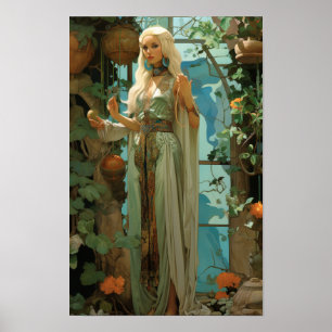 Póster Moebius Maxfi: Impresionante poste de diseño de pe