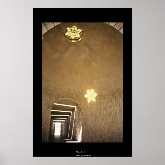 Póster Mogen David - Poster e Imprimir (Frente)
